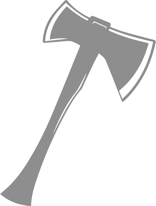 Symbol für Baumfällung